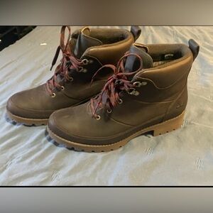 Timberland Women’s Dark Brown Leather Boots